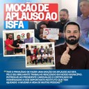 Câmara de Vereadores homenageia o ISFA